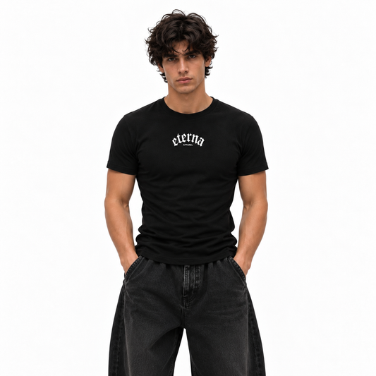 minimalistic tee - black