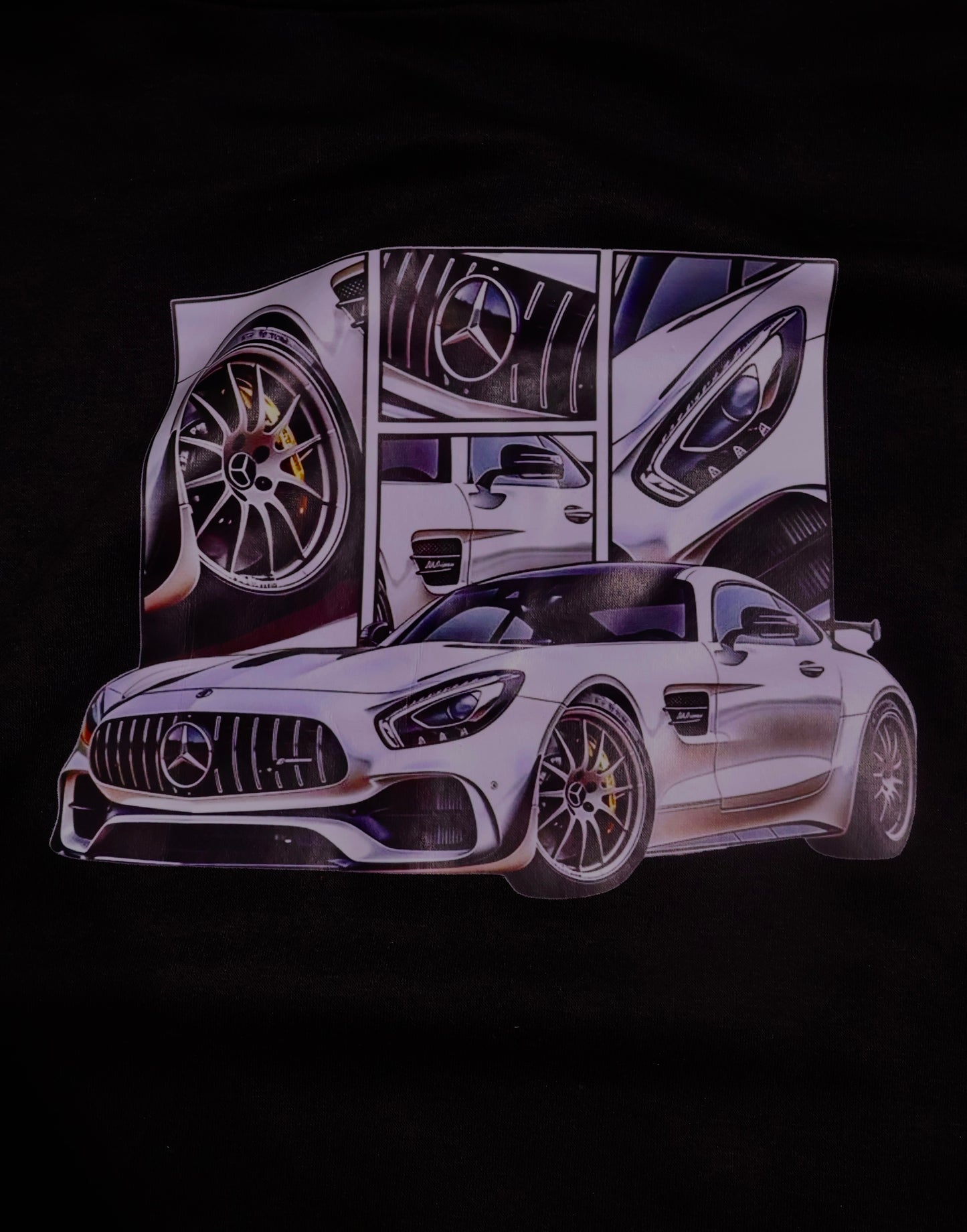 AMG GTS | graphic hoodies